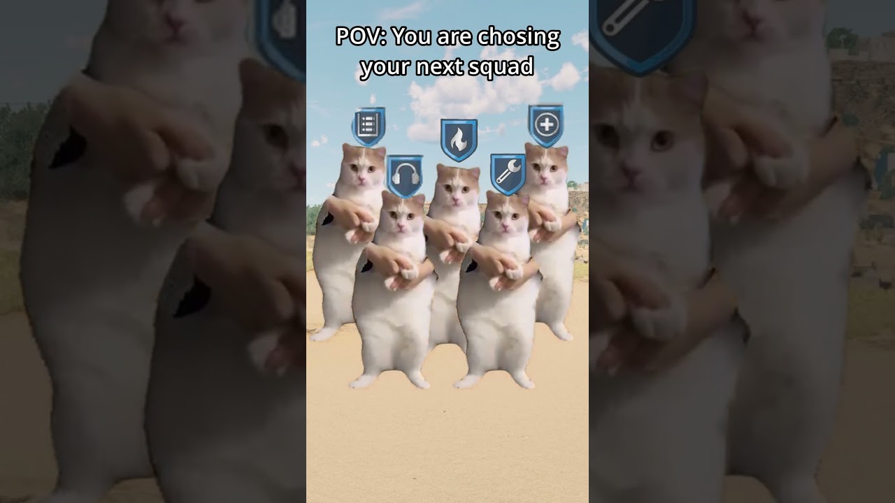 POV: You are chosing your next Squad | Enlisted