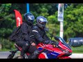 Marilaque short rides with HONDA CBR V4 150R