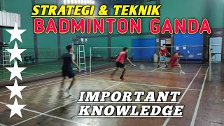 STRATEGI BADMINTON GANDA & TEKNIK BADMINTON GANDA (part-6) screenshot 4