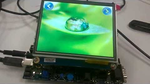 STM32F756G-EVAL LCD application