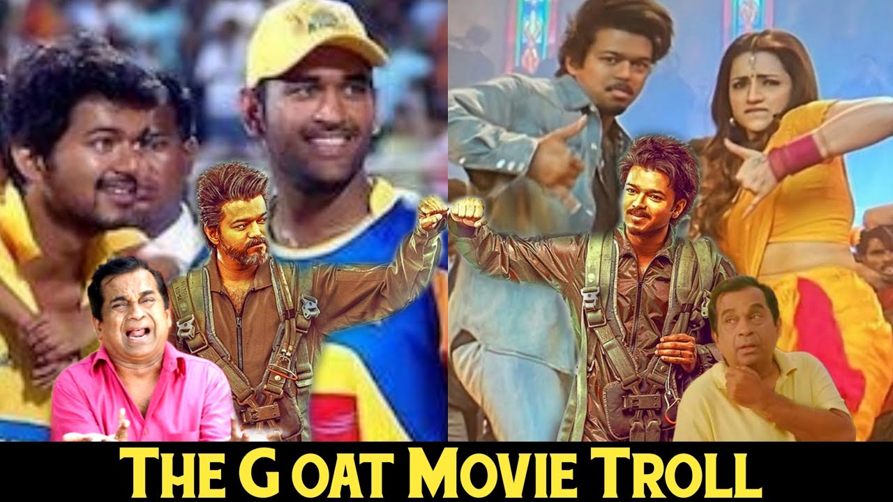 The GOAT ( The Greatest Of All Time ) Movie Troll : Thalapathy Vijay, Venkat Prabhu