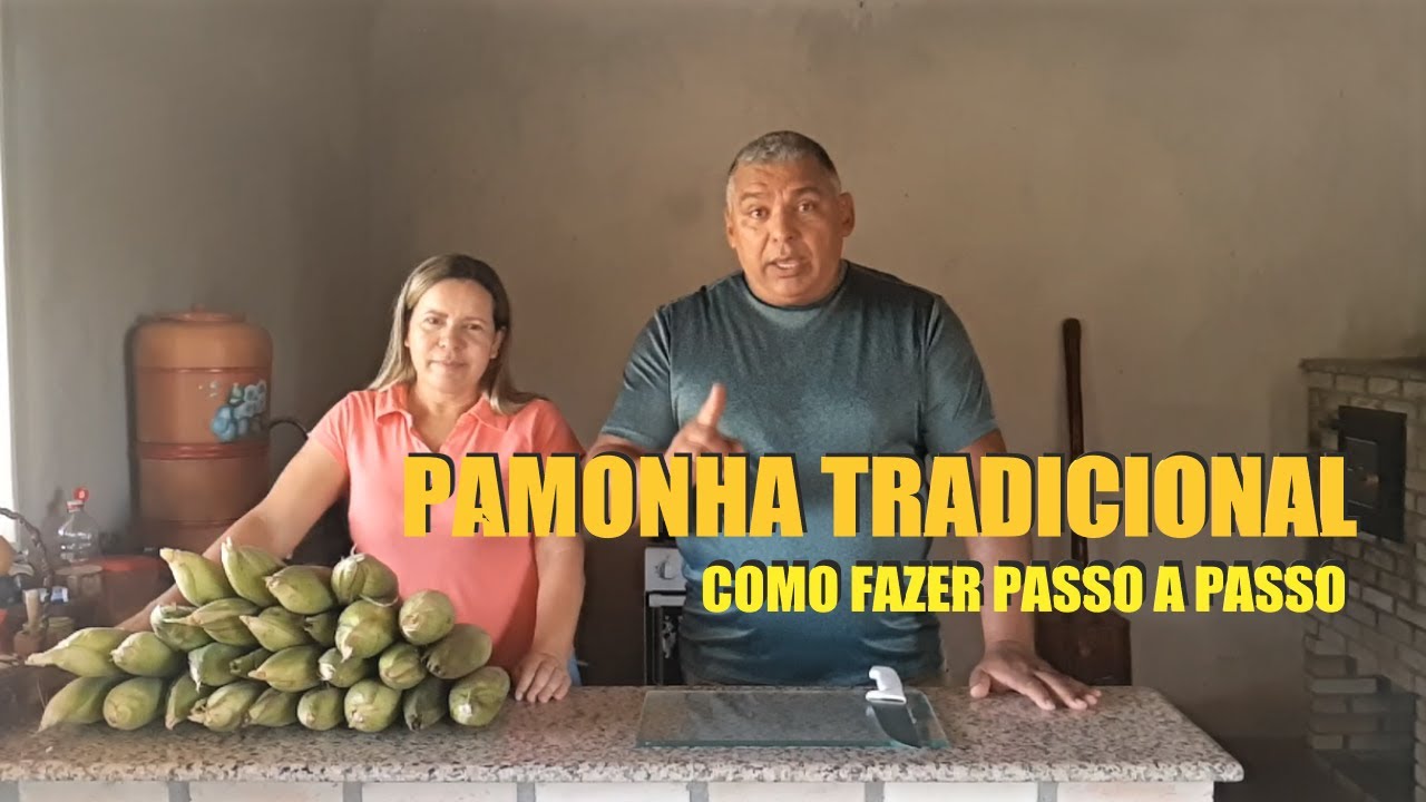 PAMONHA TRADICIONAL COMO FAZER PASSO A PASSO
