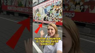 Hunter X Hunter is taking over Tokyo with this new event!!😱 #hunterxhunter #tokyo #japan