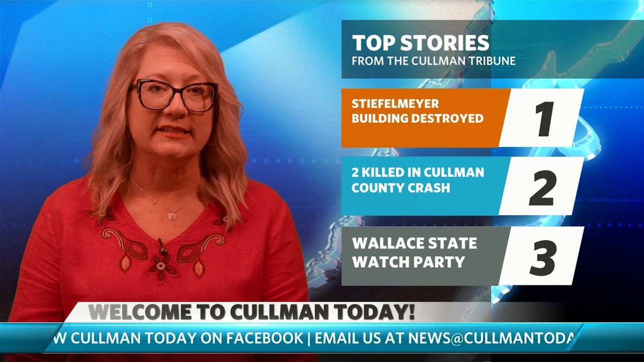 Stiefelmeyer Building destroyed in Cullman fire | 2 killed in crash | Wallace State watch party