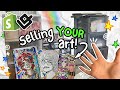 MORE Tips to SELL Your ART! 📚🛒
