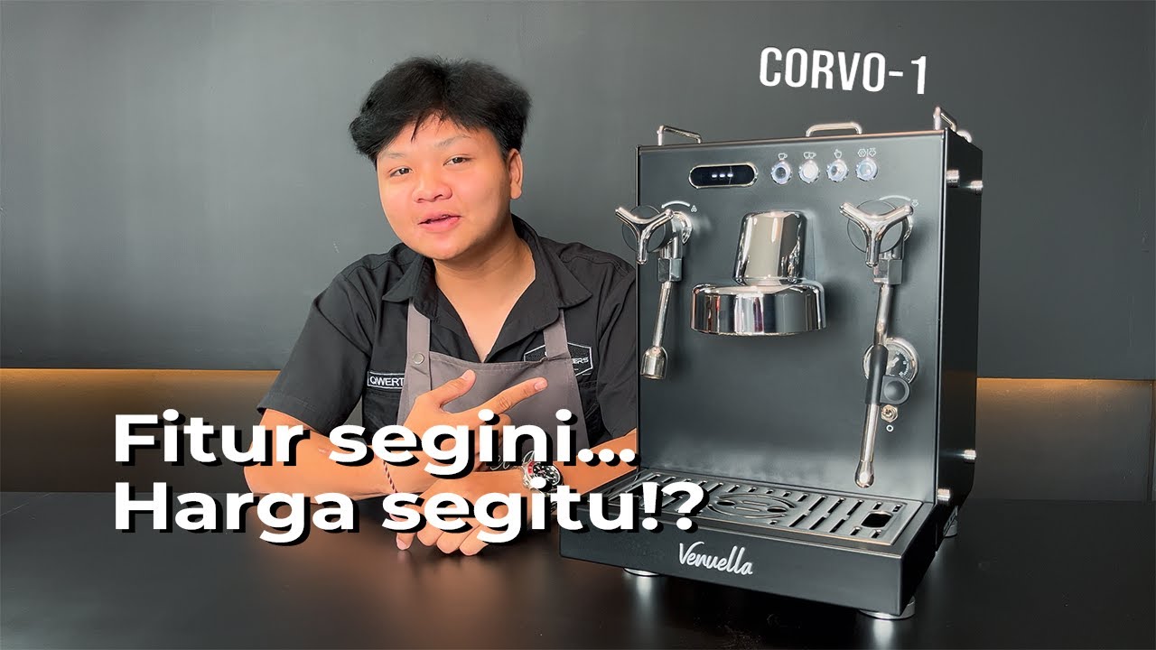 Corvo-1 Solusi Mesin Kopi Komersial untuk Coffee Shop & Booth Kopi dari Venuella!