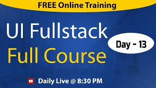 UI Web Development | Session - 13 | Ashok IT