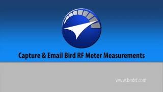 RF Meter App Email Options screenshot 2