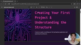 Spring Boot Episode  2 - Creating Your First Project And Understanding the Structure