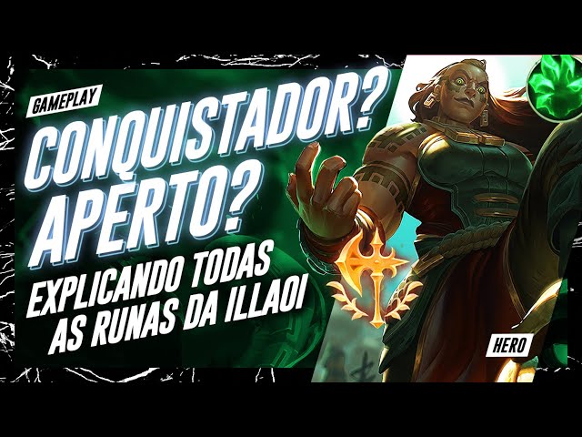 EXPLICANDO RUNAS DE ILLAOI - APERTO? CONQUISTADOR? Season 13 