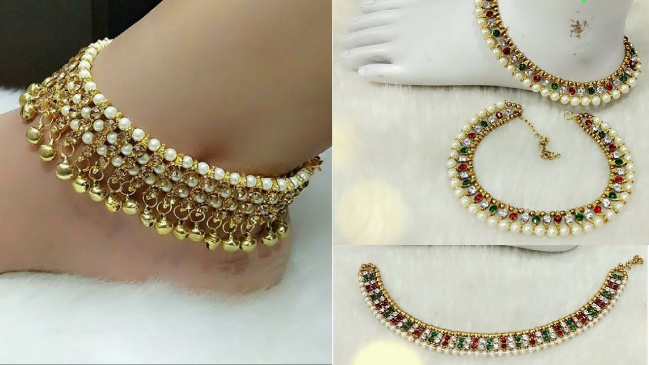 Latest Bridal Anklet Designs // Bridal Payal 2017