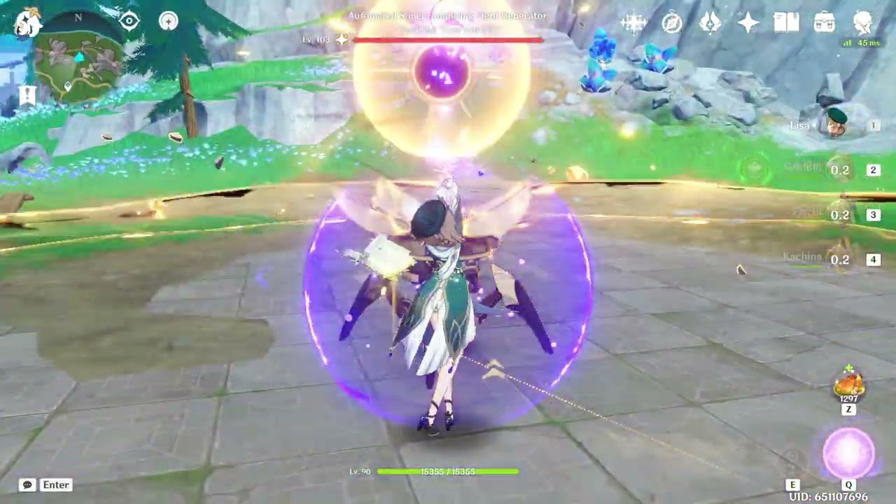 Fischl Starter Characters Tests Against Wilderness Hunter (Part 8): 6.1 Spiral Abyss Testing Session