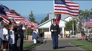 2018 Memorial Day ceremony at NCVC in Igo