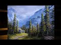 Path Through the Mountains - Landscape painting