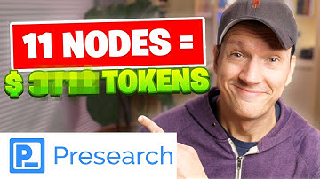 How much I made with Presearch Nodes in 1 Month