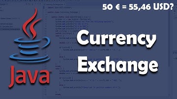 Java - Easy Currency Converter Program in Java ( Tutorial )