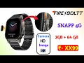 FireBoltt Snapp Android Smartwatch | Fire Boltt Snapp Smartwatch | Sim Card Smartwatch | Fire Boltt