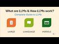 What is LLM and How it works? | Complete Guide to LLMs