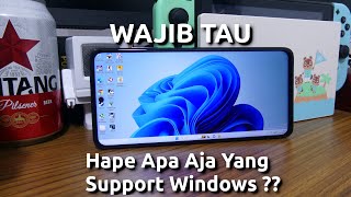 HP Apa Aja Yang Bisa di install OS Windows?