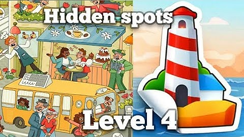 hidden spots level 4 gameplay walkthrough solution
