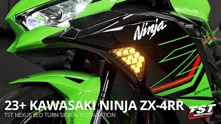 How to Install TST Nexus Sequential Turn Signals on a 2023+ Kawasaki ZX-4RR by TST Industries