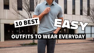 10 best EASY OUTFITS to WEAR EVERYDAY by Darryl Arante 1,886 views 3 months ago 5 minutes, 23 seconds