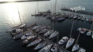 Real Club Náutico de Portosín, Spain 2019.07 aerial video