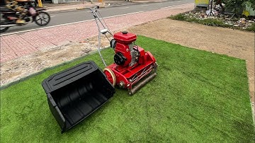 Máy Cắt Cỏ Nhung Nhật Số Tự Động Mini, Máy Cắt Cỏ Sân Vườn, Máy Cắt Cỏ Sân Bóng, Máy Cắt Cỏ Sân Golf