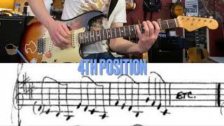 Ted Greene’s Melodic Patterns: 15th Pattern “1,7,6,4”
