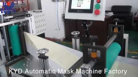 Elastic Folding Mask Making Machine