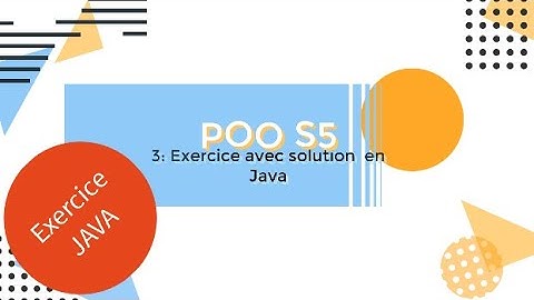 Exercice sur Java "gestion de document"