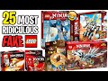 Top 25 Most Ridiculous FAKE LEGO Sets! (Funny Ninjago Knockoffs)