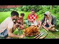Village Friends Chicken Feast 🍗😋|  Traditional Santali Cooking &amp; Fun