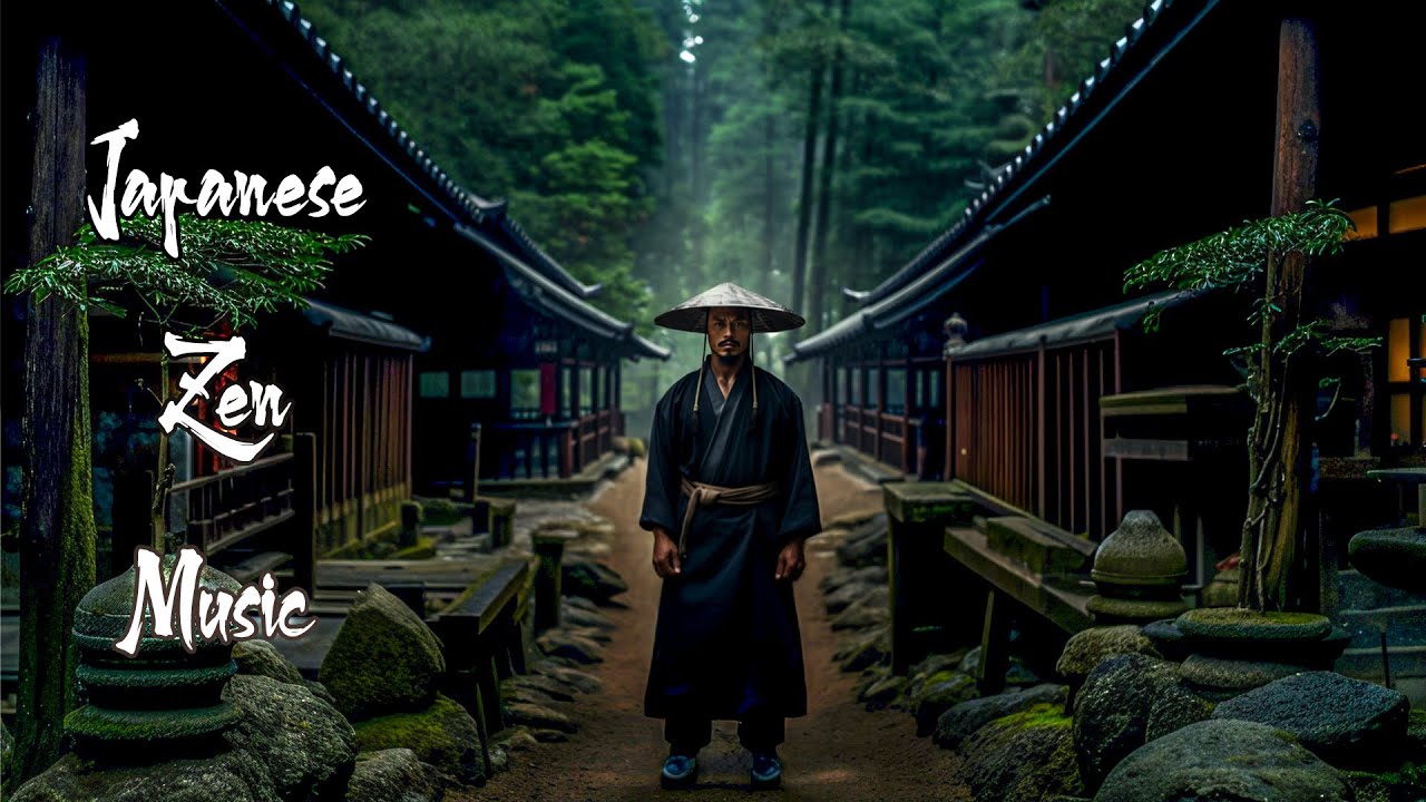 Japanese Zen Music Japanese Bamboo Flute Music For Healing, Soothing