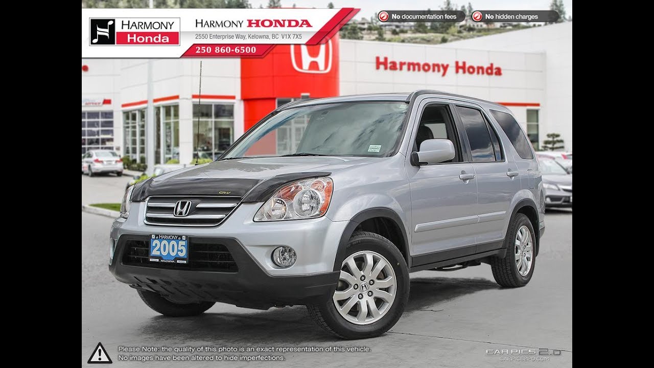 2005 Honda CR-V EX-L - Harmony Honda - Satin Silver Metallic