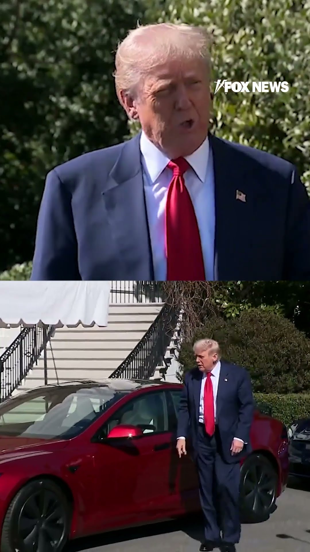 Trump has officially cashed in on a new Tesla. But there's just one problem... He can't drive.