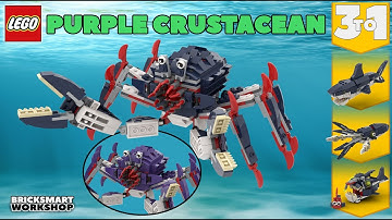 Purple Crustacean LEGO 31088 Digital Build