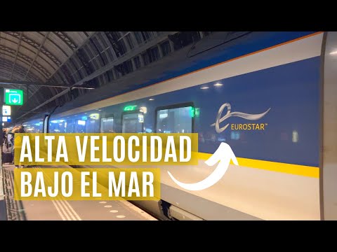 Eurostar de Londres a Ámsterdam - Tren rápido 🚄