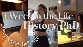 Week in my Life of a Yale History PhD Student | Working Out, Studying in the Library, Exam Prep