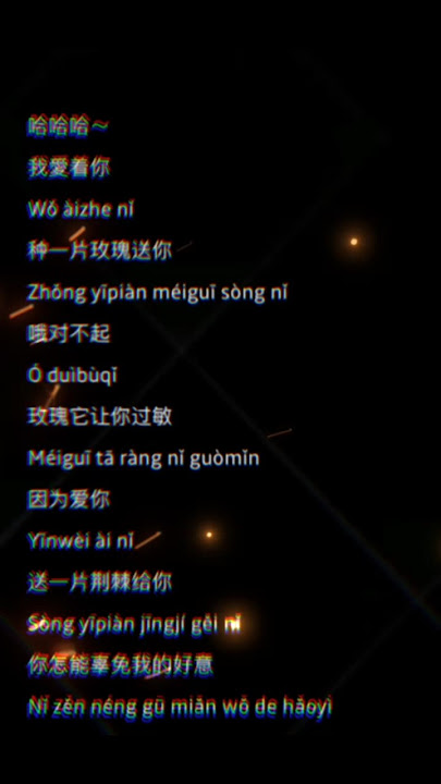 (无人区玫瑰)wu ren qu meigui song lyrics #songlyrics #everyone