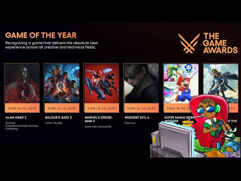 The Game Awards - Game of the Year nominees announced - My Nintendo News