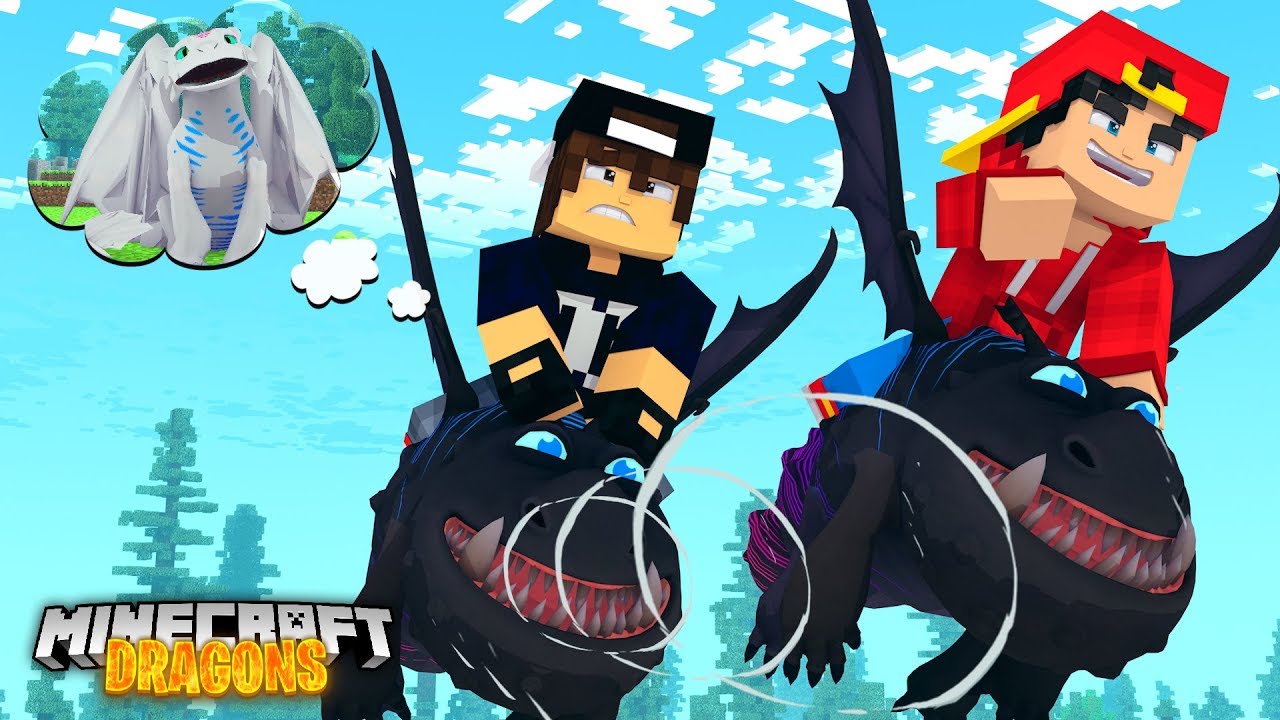 Minecraft DRAGONS - THE QUEST TO FIND SHOCKWAVE!!!