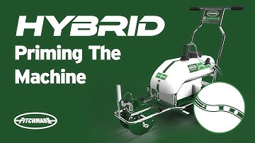 Pitchmark Hybrid Line Marker | Priming the Machine