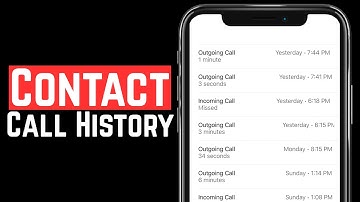 How To See Call History For A SPECIFIC Contact On iPhone   Full Guide