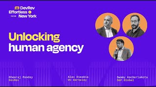 Effortless New York 2025: Unlocking human agency