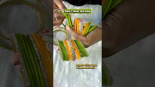 Yellow Green Chudi Set