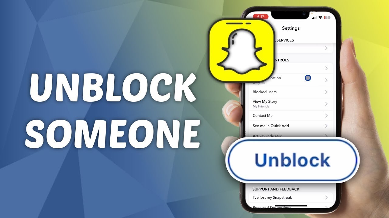 How to Unblock People on Snapchat