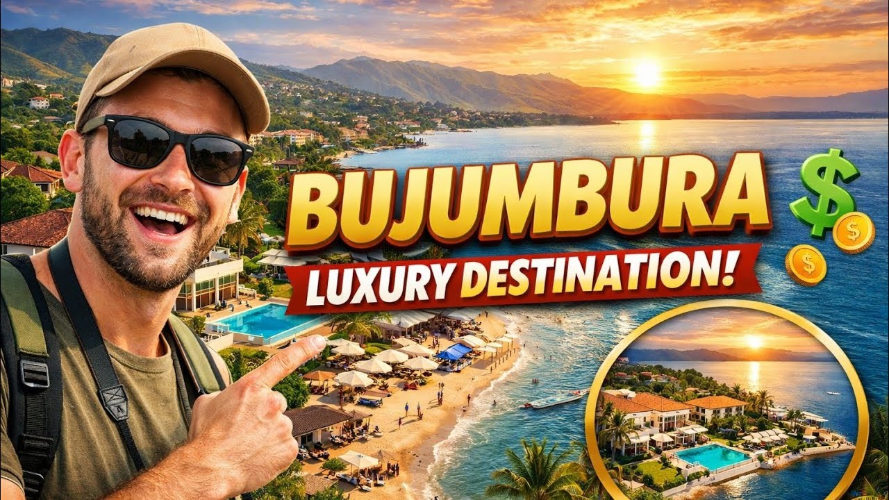 BUJUMBURA - KAJAGA QUARTER neighbor of Lac Tanganyika BURUNDI 