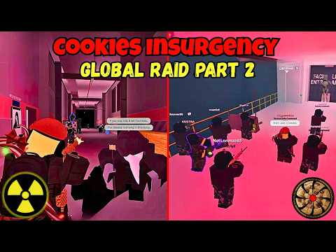 Cookies Insurgency Global Raid | Part 2 | SCP:Roleplay | Roblox