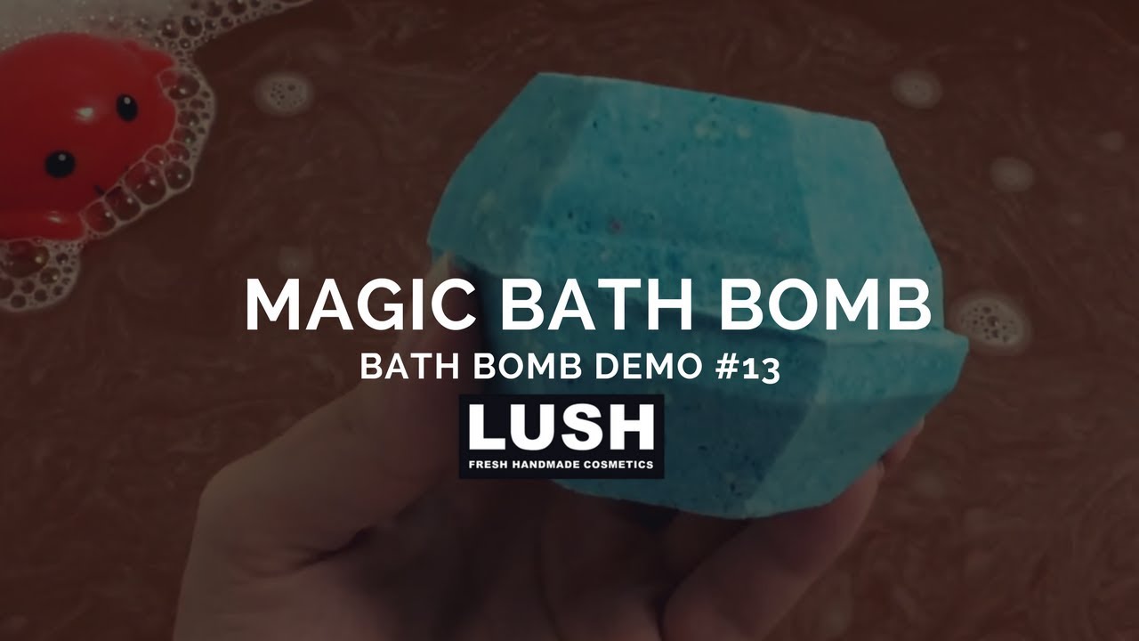 LUSH COSMETICS Bath Bomb Demo #13: Magic Bath Bomb from LUSH KITCHEN